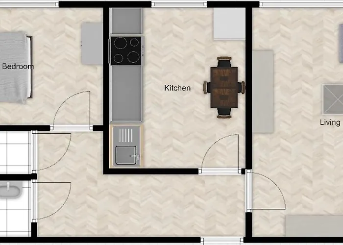 Cozy Lielvardes, Free Parking, Self Check-in *